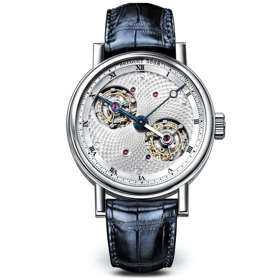 replica Breguet DOUBLE TOURBILLON 5347 5347PT/11/9ZU Watch